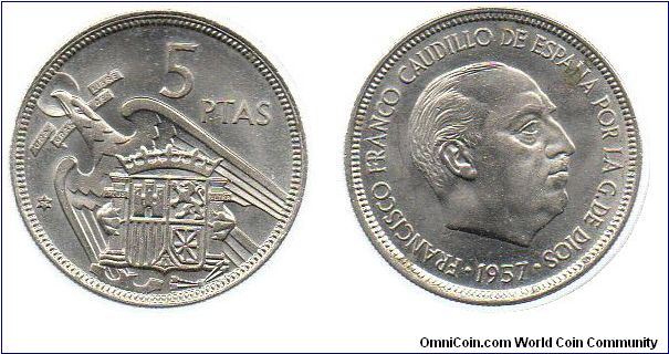 1975 5 Pesetas