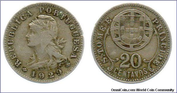 1929 20 centavos