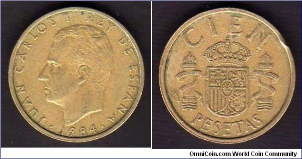 100 Pesetas

km# 826
==================
1982-1990
==================