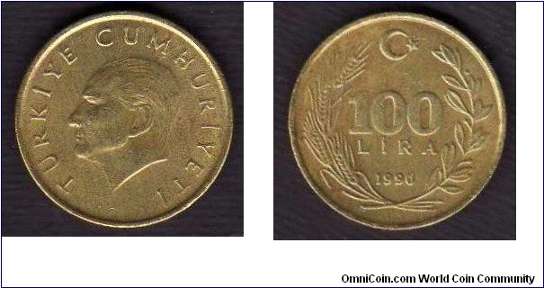 100 Lira

km# 988
==================
1988-1994
==================