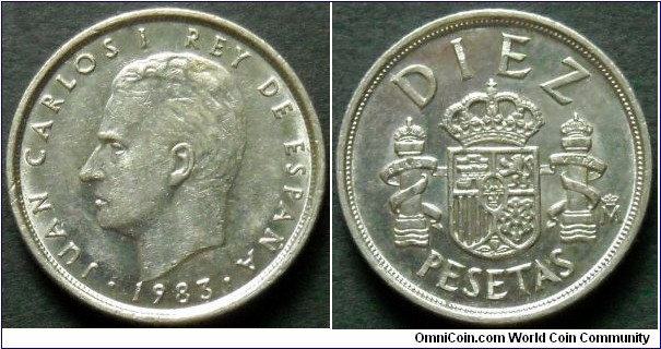 10 pesetas.