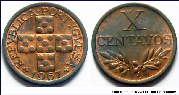 10 centavos.