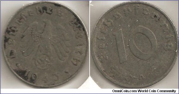 10 Reichspfennig A