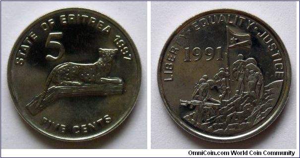 5 cents.