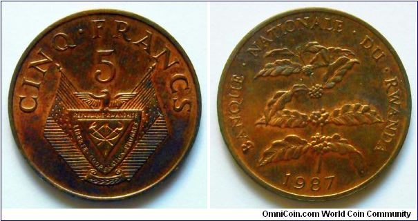 5 francs.