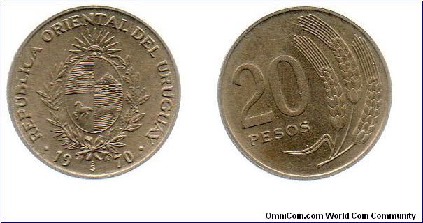 1970 20 Pesos