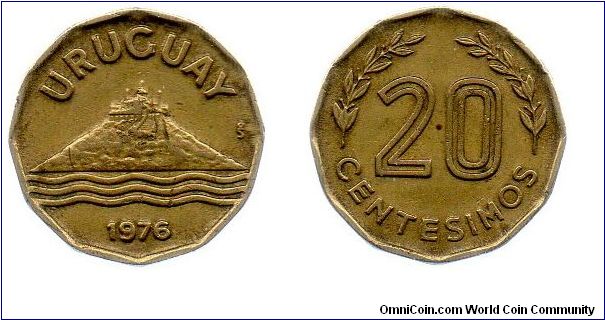 1976 20 centesimos