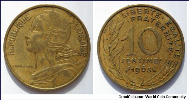 10 centimes.
