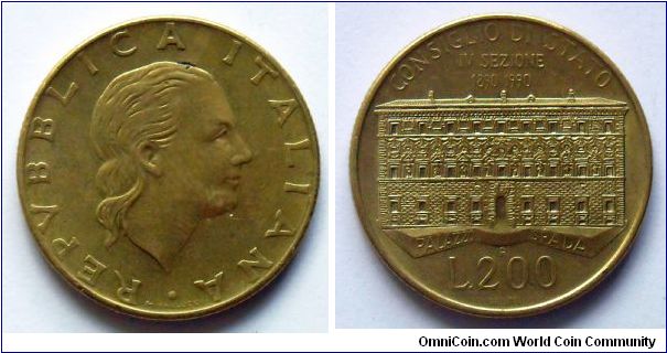 200 lire.
State Council