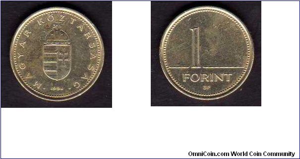 1 Forint

km# 692
==================
1992 +
==================