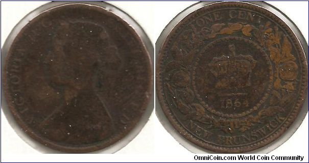 1 Cent New Brunswick