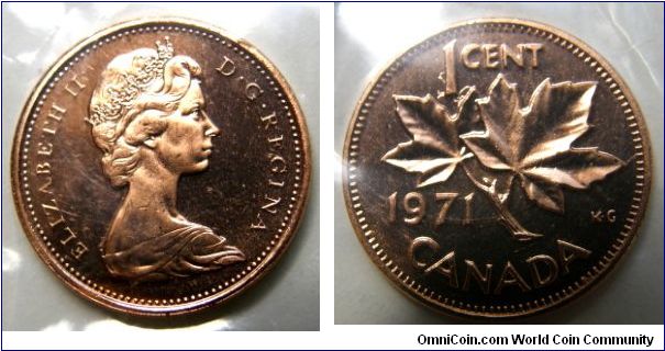 1 Cent,1971 PROOF-LIKE Mint SET