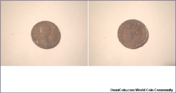 1945 D LINCOLN WHEAT ONE CENT