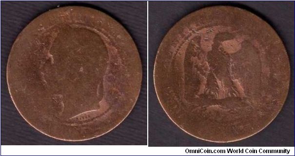 10 Centimes __km771__ (1852-1857)__ Napoleon III 