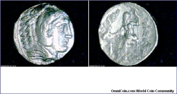 1 Drachma

From the time of Alexander the Great