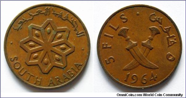 5 fils.
South Arabia