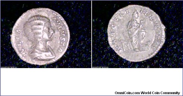 Roman; Julia Domna
Silver denari