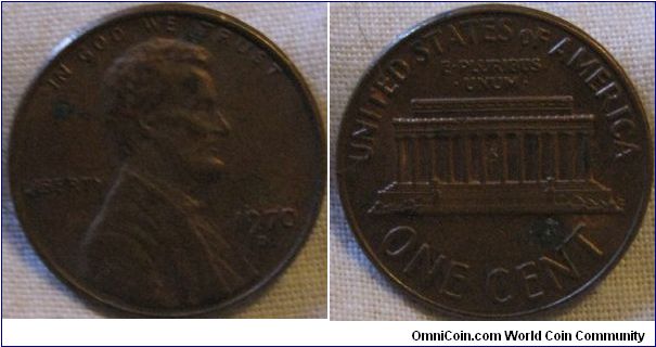 lustrous 1970 D cent