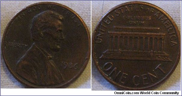nice 1986, red coloured, not that shiny but better then one then you would take from circulation today
