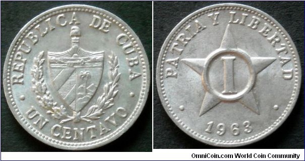 1 centavo.