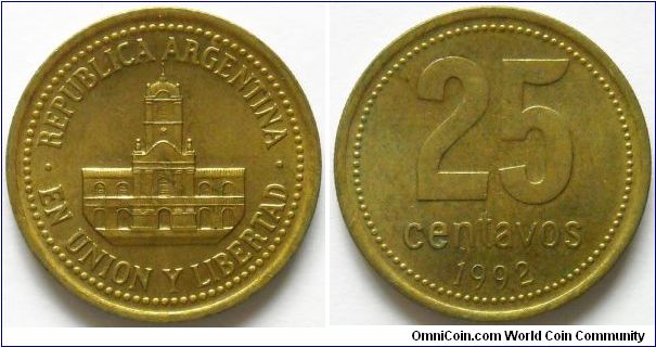 25 centavos.