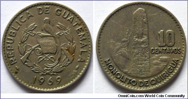 10 centavos.