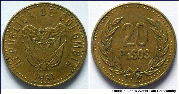 20 pesos.