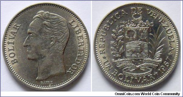 1 bolivar.