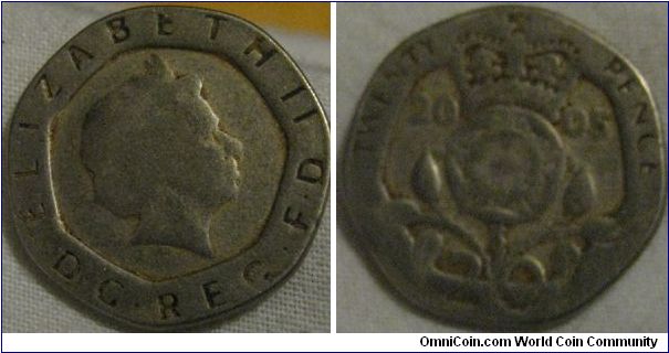 fake 20p? looks like it, colour is wrong no details and the edges seem too round