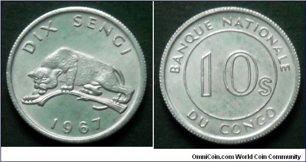 10 sengi.
Democratic Republic of Kongo