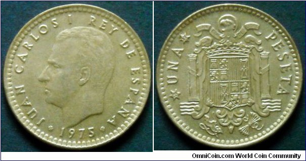 1 peseta.
1975 (1977)