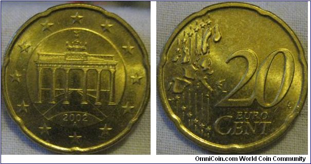 378,150,000 minted in berlin that year, this one is AUNC so a nice euro cent none the less