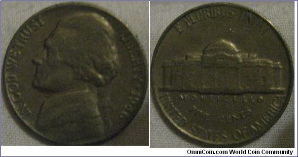 1946 5 cents, niuce condition for its age
