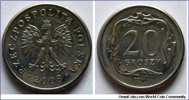 20 groszy.
2008