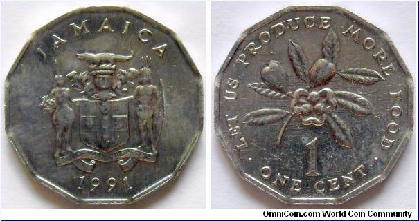 1 cent.
1991, F.A.O.