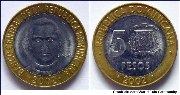 5 pesos.
2002