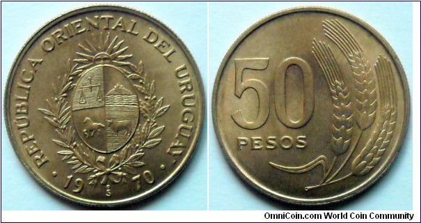 50 pesos.
1970