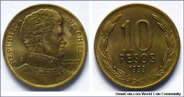 10 pesos.
1999