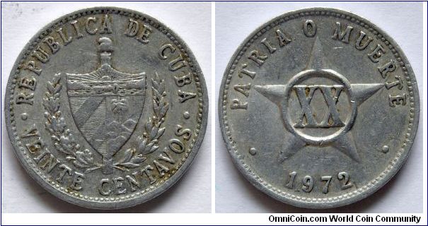 20 centavos.
1972