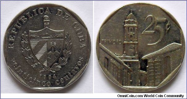 25 centavos.
1994