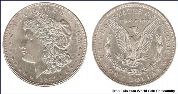 Denver Mint.  VAM-1DM.  Possible second one known.  Despite scan, colour is blast-white.