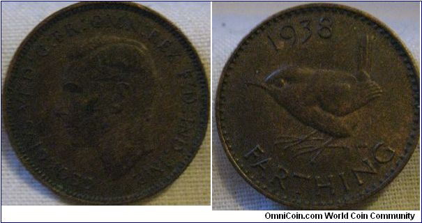 dark colouration on obverse, otherwise EF and a nice looking coin