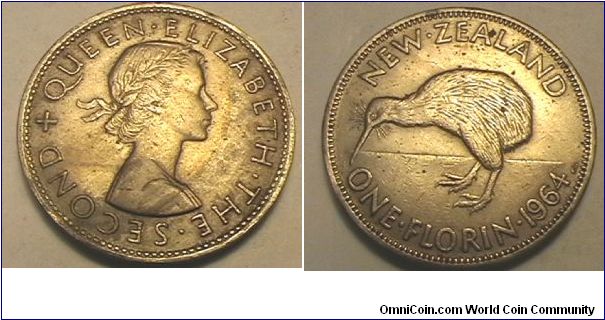 One Florin, Copper-nickel