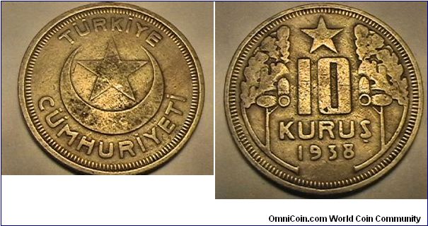 10 Kurus, Copper-nickel