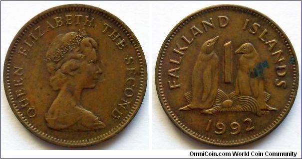 1 penny.
1992