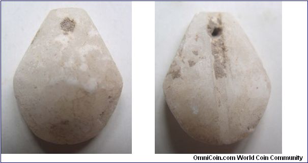 High grade jade shell coin variety B,Zhou Dynasty,it has 21mm diameter,weight 2.9g.