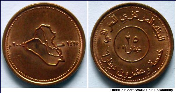 25 dinars.
2004
