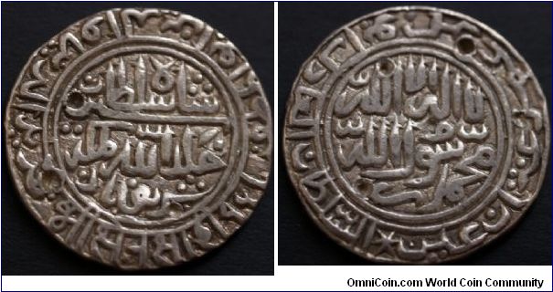 SULTANS OF DEHLI, Sher Shah (945-952h), Rupee, Sharifabad 951h, 11.32g a few test-marks, very fine and scarce