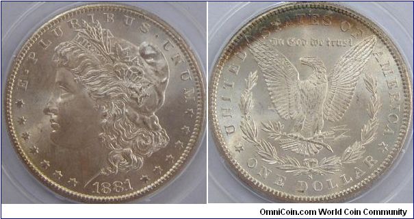 1881 San Francisco Mint
