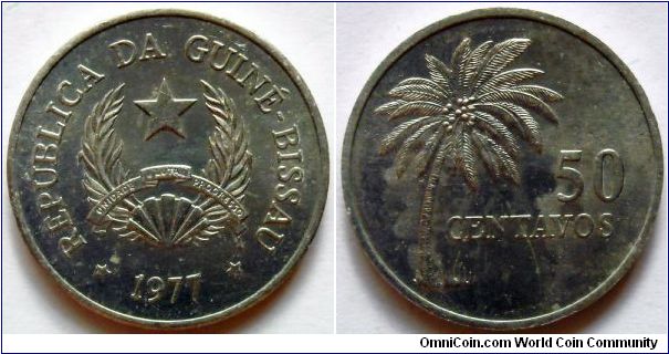 50 centavos.
1977, F.A.O.